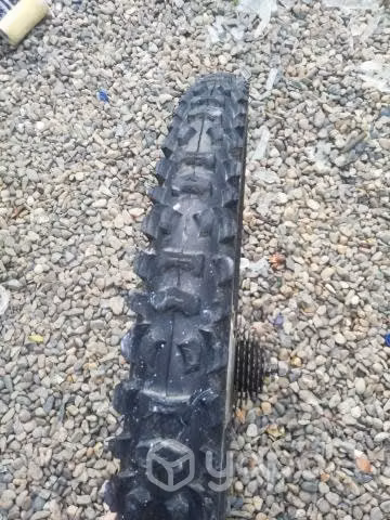 Ruedas bicicleta completa llegar instalar infladas