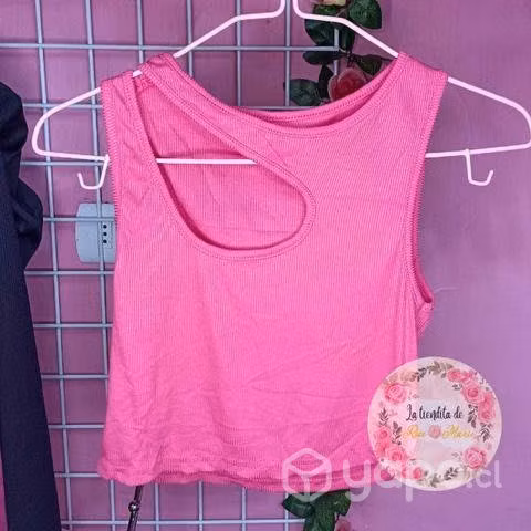 Crop Top Abierto Estilo Zara - Imagen 4
