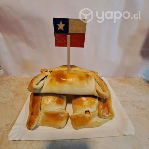 Empanadas de horno con carne picada pino