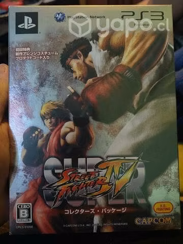 Street fighter colección ps3 nuevo