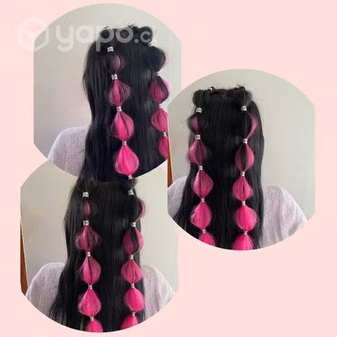 Necesito 10 modelos para trenzas con extension