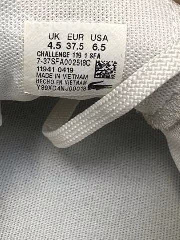 Zapatillas lacoste, 37.5 originales - Imagen 4