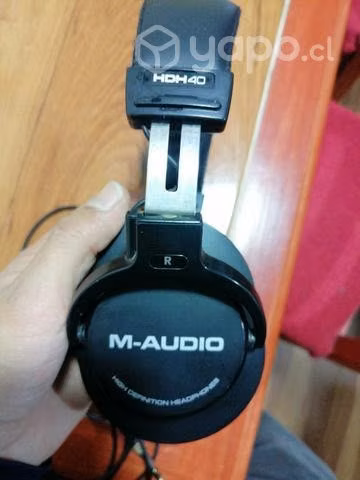 Audífonos "M-audio" para estudio profesionales HD