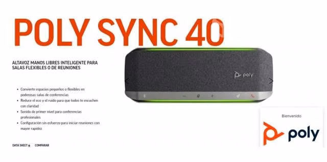 Parlante microfono POLY SYNC 40 - Imagen 3