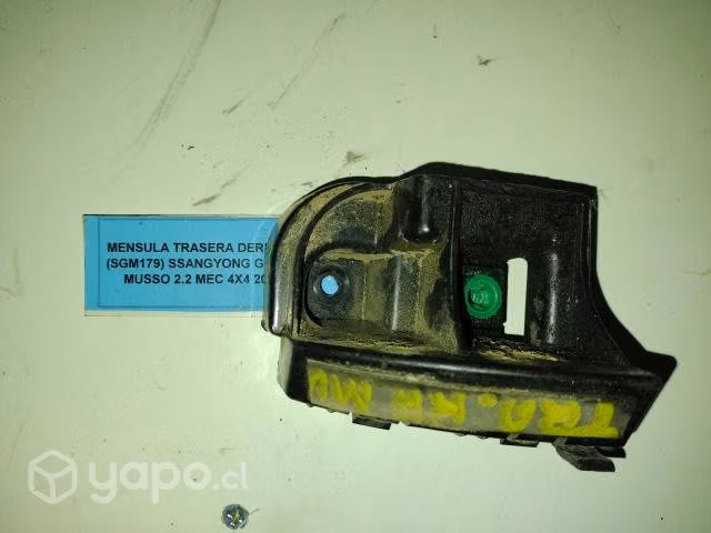 Ménsula Trasera Derecha (SGM179) SSangyong Grand M