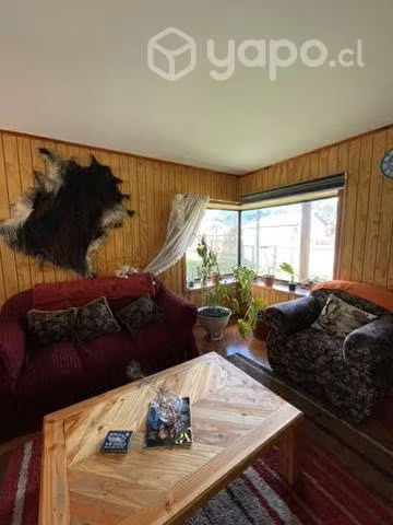 Casa amueblada en melipeuco