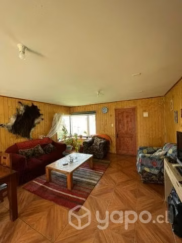 Casa amueblada en melipeuco