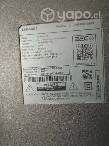 Televisor samsumg 50 " smart tv UHD