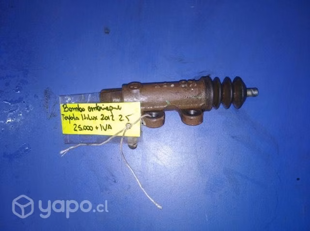 Cilindro embrague Toyota hilux 2007 al 2015