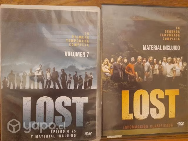 Serie Lost Temporadas 1 y 2 originales