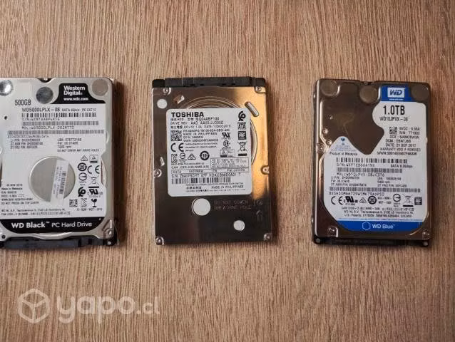 HDD 2.5" Memorias RAM
