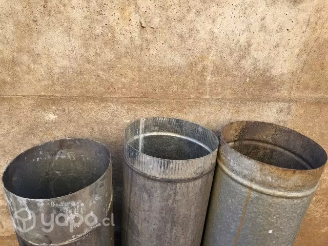 Tres Cañones de 8" excelente estado. Aprox 3 mts - Imagen 6
