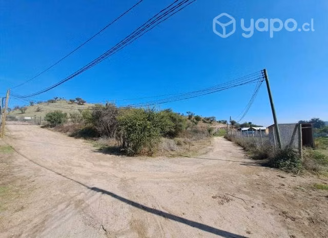 Terreno 2000m2 melipilla sector mandinga