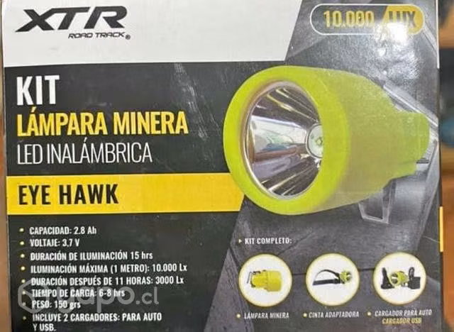 Lampara minera