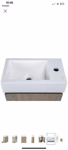 Lavamanos con mueble