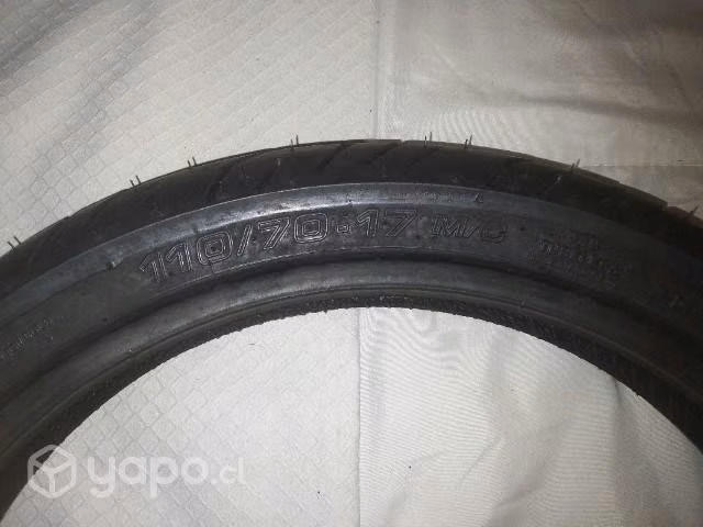 Numatico tubular de moto