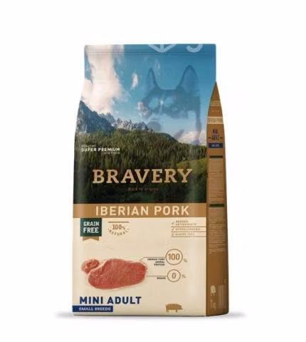 Bravery iberian pork mini adult 2kg