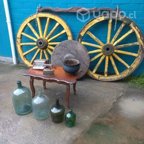 Ruedas de carreta antiguas