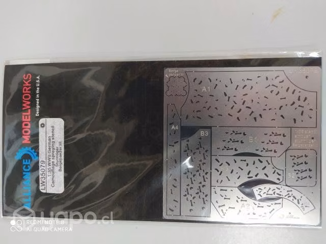 Pack STencil WWII+ Masking 15mm
