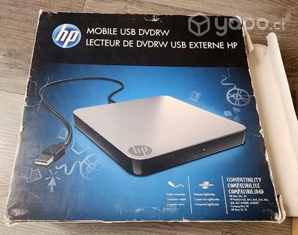 Grabador externo HP seminuevo - Imagen 3