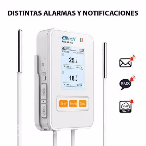 Registrador Temperatura Humedad RCW-360 WIFI 4G