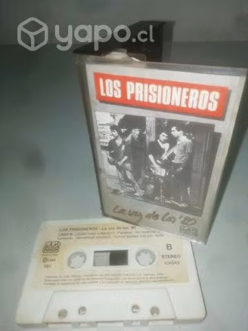 Cassette LOS PRISIONEROS - La voz de los 80 (ORIGI