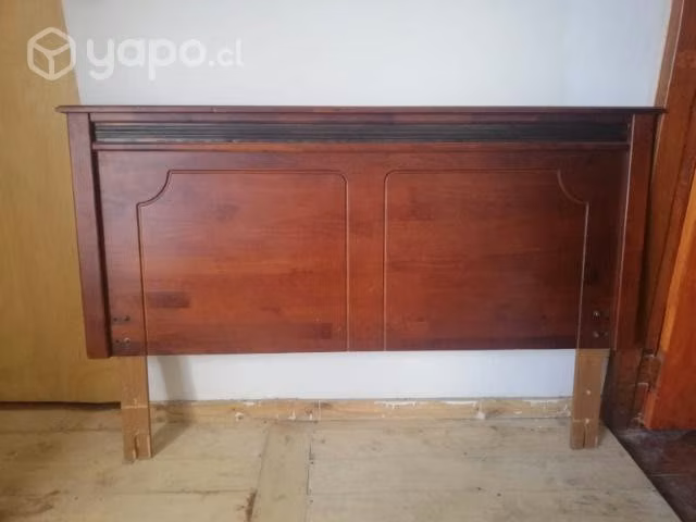 Respaldo madera 2 plazas