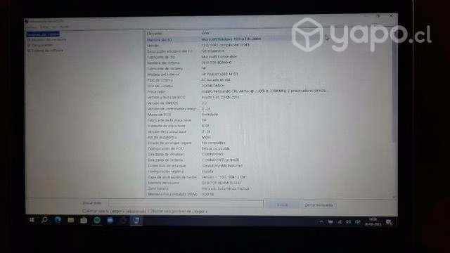 Notebook hp pantalla táctil