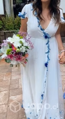 Vestido Novia de Día/ Folk
