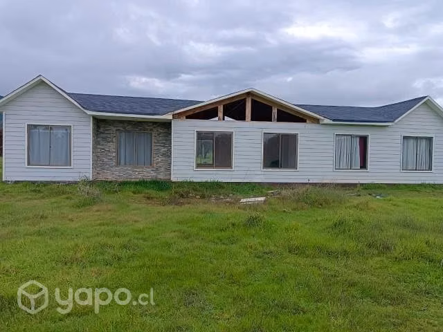 Parcela con casa nueva