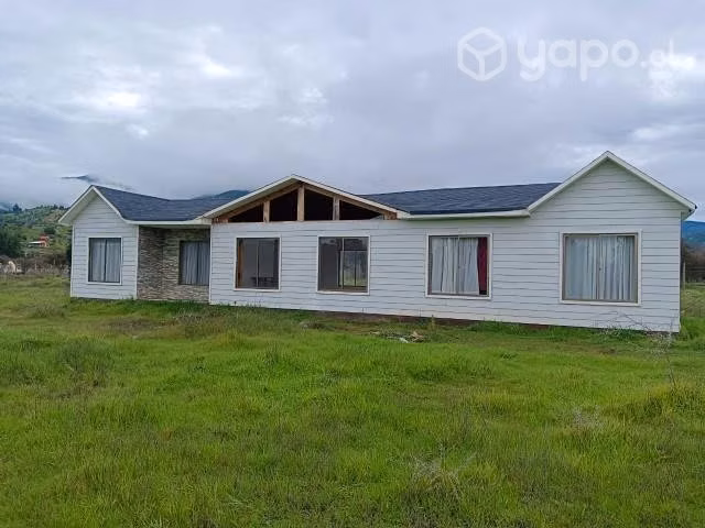 Parcela con casa nueva