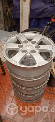 Llantas Mitsubishi de aleación 4 llantas buenas - Imagen 2