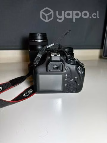 Camara canon eos rebel t100 + lente extra
