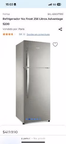 Refrigerador No Frost Fensa