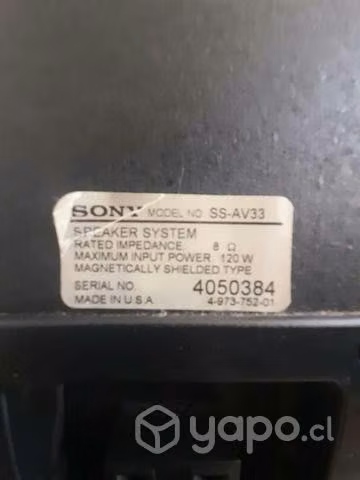 Parlantes Sony - Imagen 2
