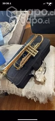 Trompeta Etinger Austríaca TR0 82 dorada +case