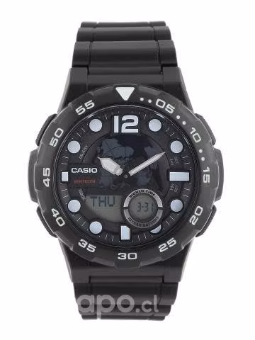 Reloj hombre casio aeq-100w-1avdf
