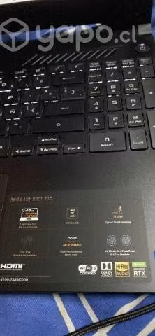 Notebook gamer Asus tuf gaming - Imagen 4