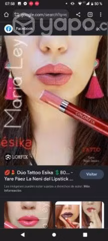 Labial Rosa constante Esika Cyzone - Imagen 4