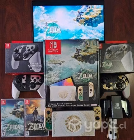 Nintendo Switch Edicion Coleccionista Zelda.
