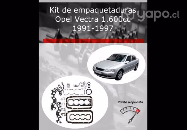 Kit de empaquetadura Opel Vectra 1991-1997