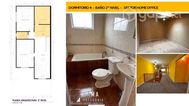 Amplia vivienda en 2 niveles