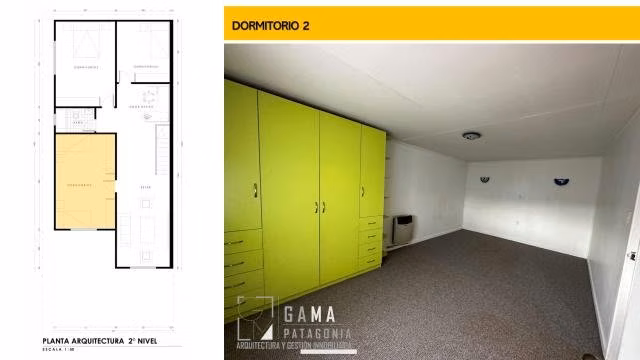 Amplia vivienda en 2 niveles