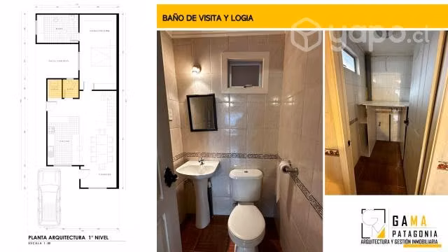 Amplia vivienda en 2 niveles
