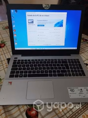 Notebook Asus AMD A12 16 GB RAM