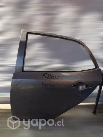 Puerta trasera lh kia soluto 2020-2021