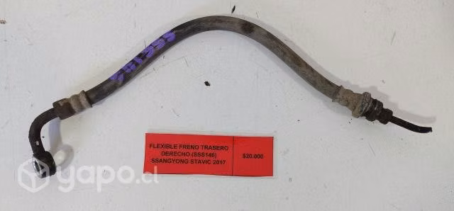 Flexible Freno Trasero Der Ssangyong Stavic 2017