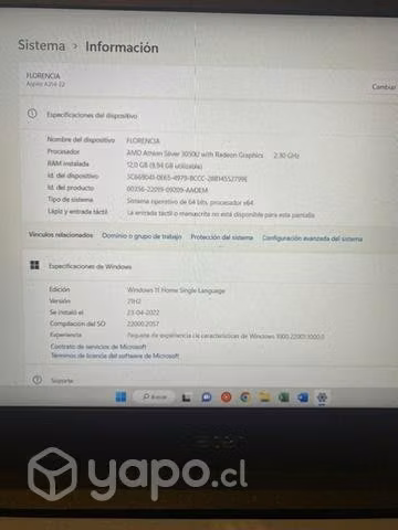 Notebook Acer Aspire - Imagen 4