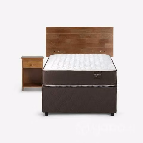 Cama 1.5 plaza nido Rosen nueva +velador