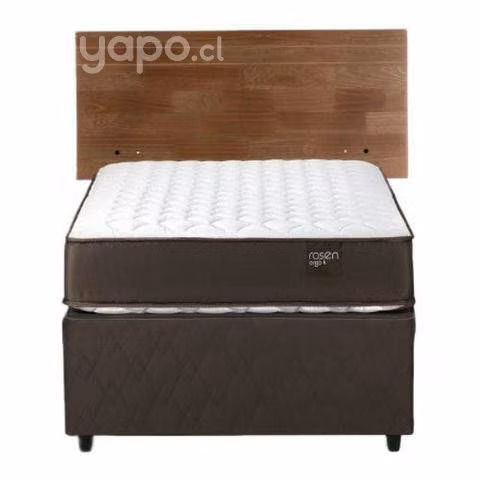 Cama 1.5 plaza nido Rosen nueva +velador